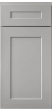 Grey shaker cabinet